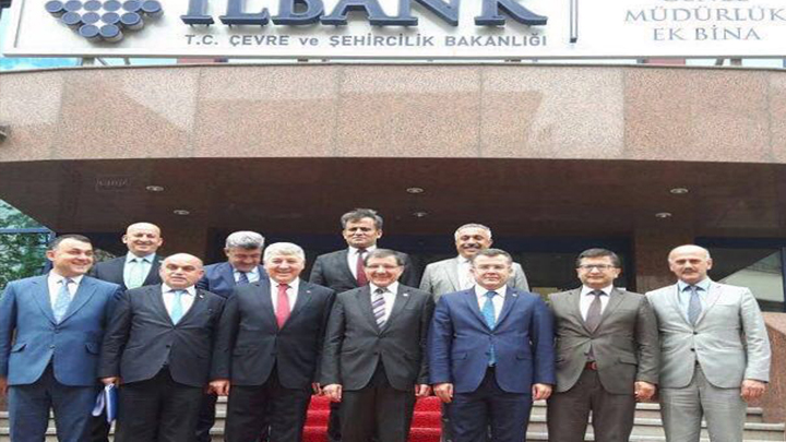 İLBANK GENEL MÜDÜRÜNE ÇALIŞMA ZİYARETİ