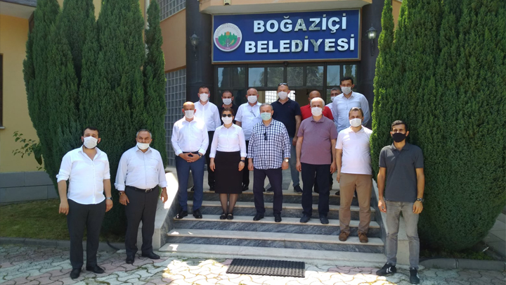 Düzce Milletvekili, İl Genel Meclisi Başkanı ve AK Parti Düzce İl Başkanı'nın Belediyemizi Ziyaretleri