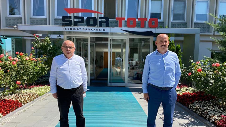 Spor Toto Teşkilat Başkanlığına çalışma ziyareti