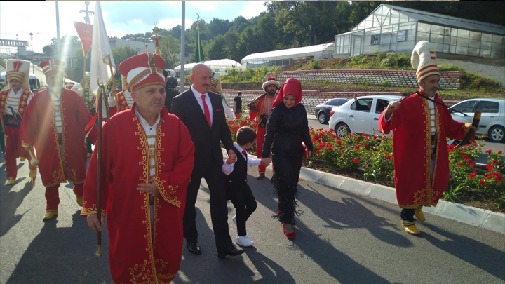 BAŞKAN ERCAN?IN MUTLU GÜNÜ