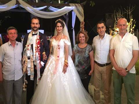 Meltem ve Ali İBRAHİMOĞLU çiftinin düğün merasimi
