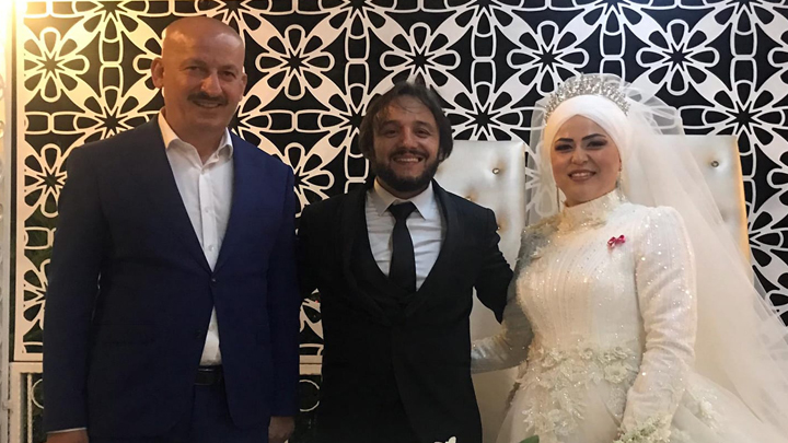 Gonca Küçük ile Cihat Kurnaz'ın düğün merasimine katıldık