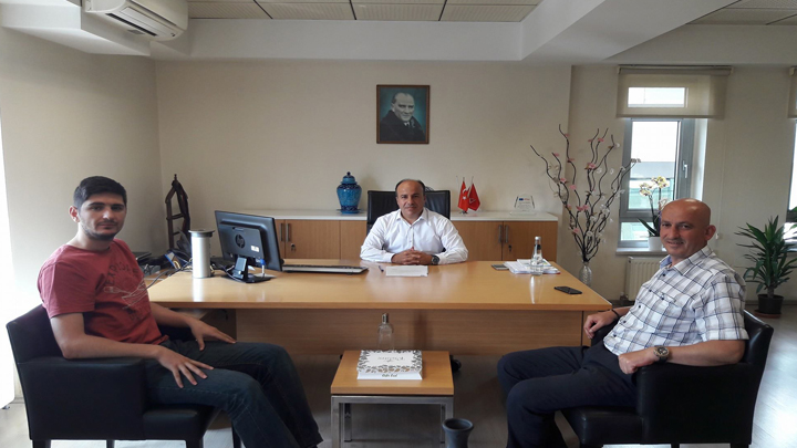 Düzce Türk Telekom İl Müdürü Sayın Muzaffer OKTAY'a ziyaretimiz
