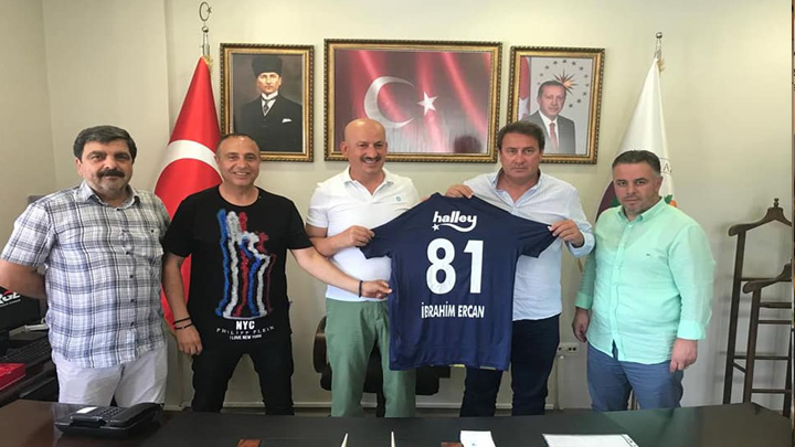 Düzce Fenerbahçeliler Derneği Başkanı Selahattin Kudu'nun ziyareti