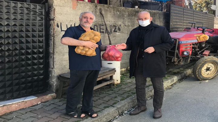 BAŞKAN ERCAN'DAN BOĞAZİÇİ HALKIMIZA ANLAMLI YARDIM