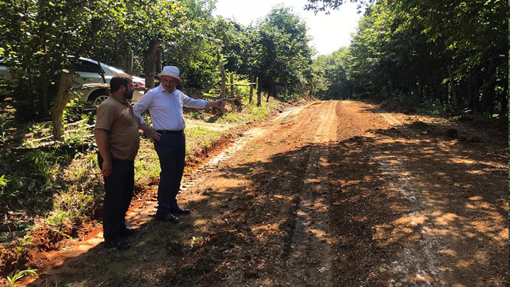 BAHÇE YOLLARINDA GENİŞLETME VE DÜZELTME ÇALIŞMALARIMIZ DEVAM EDİYOR!