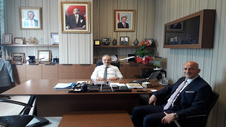 Başakşehir Belediyesi Meclis Başkanına çalışma ziyaretimiz