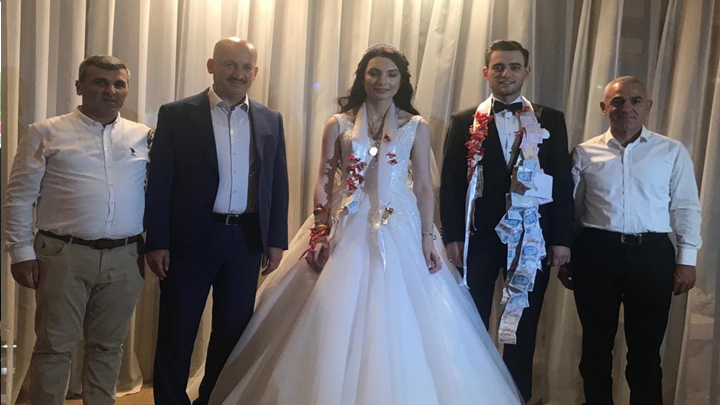 Zeynep Yılmaz ile Ahmet Cömert'in İstanbul'daki düğün merasimine katıldık