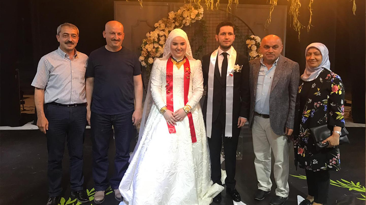 Tuğba Dilber ile Fatih Demir'in düğün merasimine katıldık
