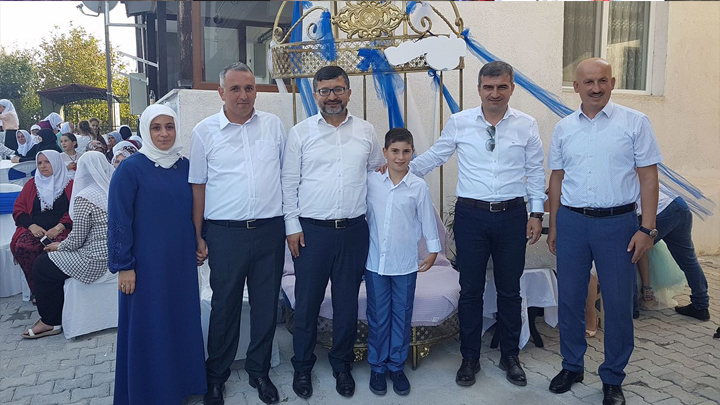 Belediye Personelimiz Muhammet Altınışık'ın oğlu Rıfat Nabi'nin sünnet merasimi