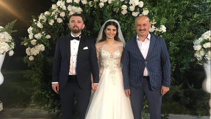 Elanur Kurt İle Mesut Sertoğlu'nun düğün merasimine katıldık