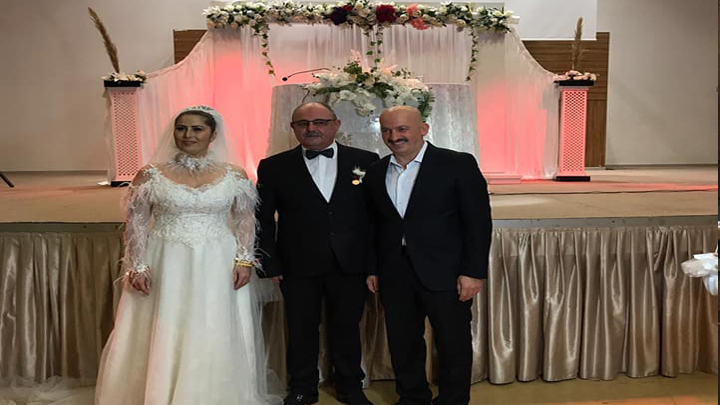 Düzce TV Program Yapımcısı Mehmet İbrahimoğlu ile Aysel Geçit çiftinin düğün merasimi