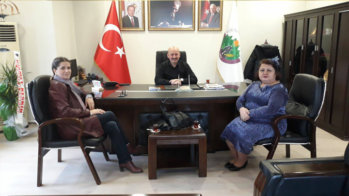 Düzce AK Parti Merkez İlçe Yönetiminden Sayın İmran ÖZ ve İl Yönetiminden Sayın Necla ERDOĞAN'ın ziyareti