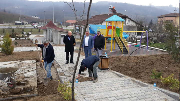 Başkan ERCAN Pazaryeri Meydan Projesini inceledi