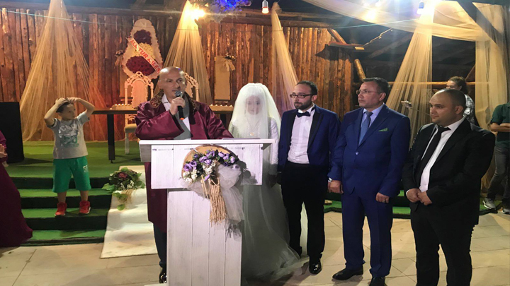 Merve CAP ile Salih DİNLER çiftinin düğün merasimine katıldık