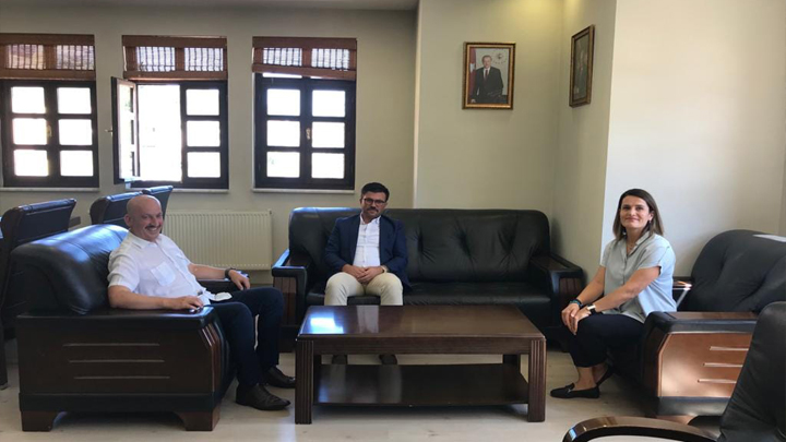 Düzce Gençlik ve Spor İl Müdürü İsa Yazıcı'nın Belediyemizi Ziyareti