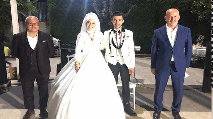 Özge Terzioğlu ile Bülentcan Keser'in düğün merasimine katıldık