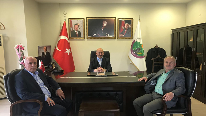 BEM-BİR-SEN Genel Başkan Yardımcısı Nurettin Sever'in tebrik ziyareti