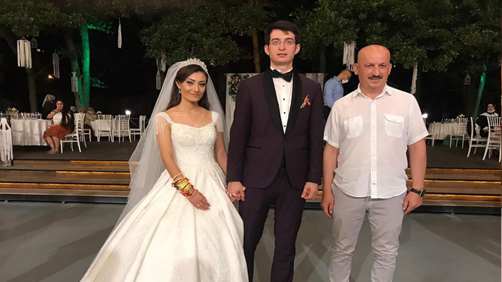 Merve Sercan ile Seyyid Ömer Çakır'ın düğün merasimine katıldık