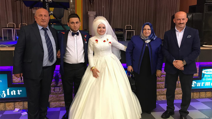 Emine SERT ile Murat YILDIZ'ın düğün merasimine katıldık
