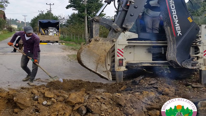 DOĞALGAZ İÇ ŞEBEKE YAPIM ÇALIŞMALARI BAŞLADI.