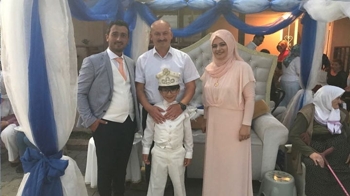 Gül ile Murat Sert'in oğlu Eymen Kadir'in sünnet merasimine katıldık