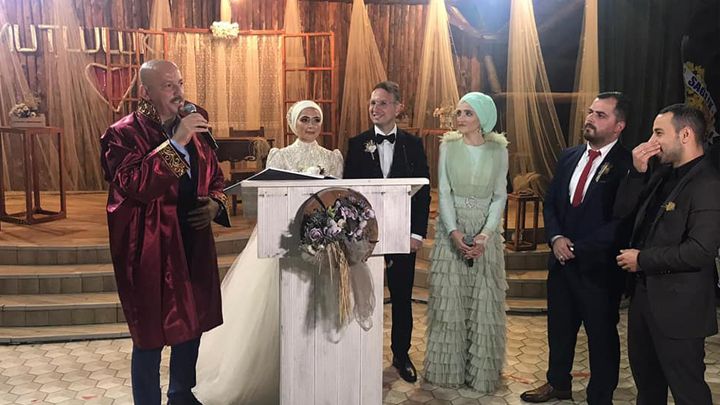 Zuhal Kara ile Tahsin Kavas'ın nikah akdini gerçekleştirdik