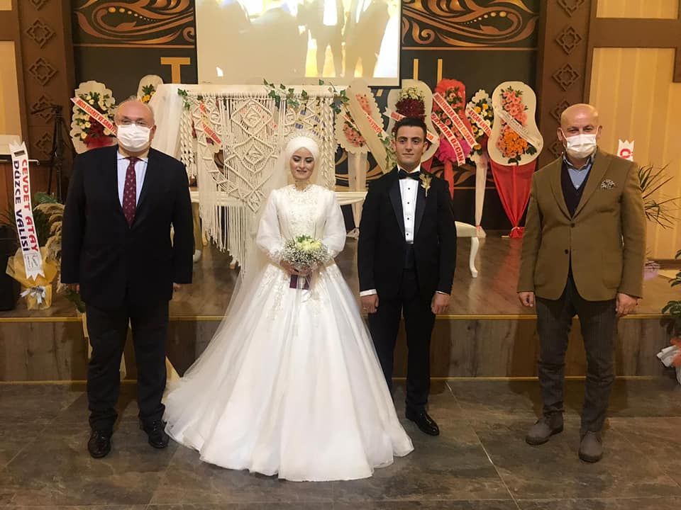 Ahmet Bilgin ile Elif Kara'nın düğün merasimine katıldık