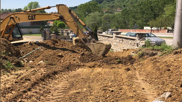 YÖREMİZDE BULUNAN TALEBE YURDUNA VE CİVAR HANELERE GÜVENLİ ALTERNATİF YOL KAZANDIRIYORUZ