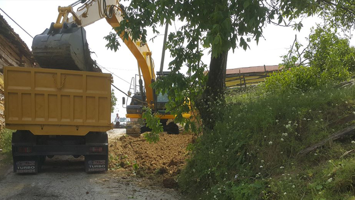 ŞEKERPINAR'DA HEYELANLA MÜCADELE ÇALIŞMAMIZA START VERİLDİ