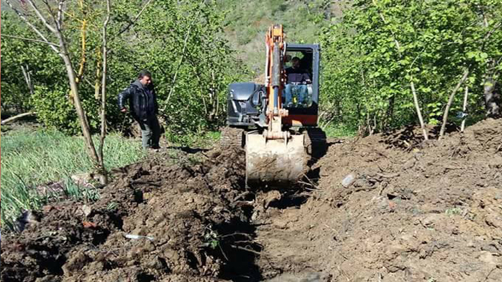 BALLAR MAHALLESİNDE KANALİZASYON ÇALIŞMALARIMIZ DEVAM EDİYOR