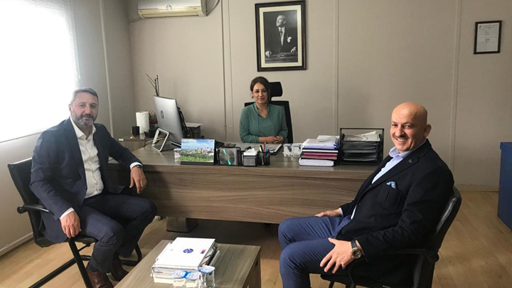 Düzce 1.Organize Sanayi Bölgesi Müdürü Aylin Özdemir'i ziyaretimiz