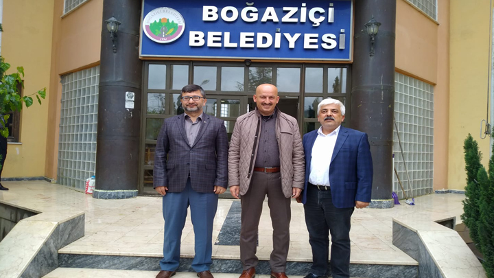Gümüşova Belediye Başkanı Sayın Ahmet AZAP'ın Ziyareti