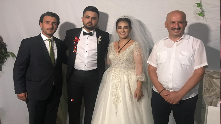 Zehra Nur Sert ile Enes Engin'in düğün merasimine katıldık.